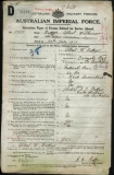 BATTYE ALBERT WILKINSON (attestation paper)