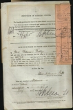 BATTYE ALBERT WILKINSON (attestation paper)