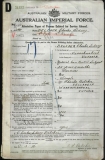 BELCHER CHARLES SIDNEY (attestation paper)