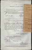 BELCHER CHARLES SIDNEY (attestation paper)