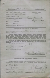 BELL WILLIAM (attestation paper)