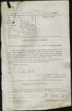 BELLETTE ALBERT (attestation paper)