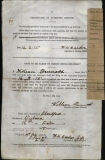 BENNETT WILLIAM (attestation paper)