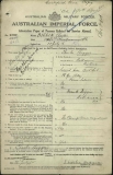 BIGGIN CHARLES HENRY (attestation paper)