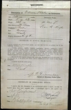 BLAKE WILLIAM (attestation paper)