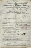 BOOTH WILLIAM ERNEST (attestation paper)