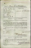 BROWN JAMES ERNEST (attestation paper)