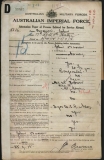BROWN JOHN (attestation paper)