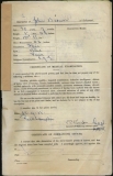 BROWN JOHN (attestation paper)