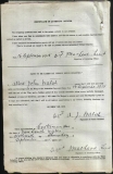 WALSH ALBERT JOHN (attestation paper)