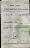 BULL RUPERT CLARK (attestation paper)