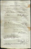 BURNES JOHN (attestation paper)