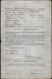 BURR CLARENCE EVENDALE (attestation paper)