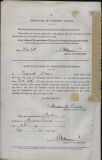 VOASE FREDERICK (attestation paper)