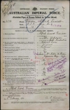 VIVIAN ALFRED ERNEST (attestation paper)