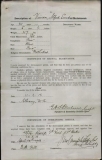 VIVIAN ALFRED ERNEST (attestation paper)