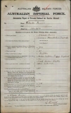 CLEMENTS EDWARD GEORGE (attestation paper)