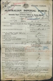 MILLEN JACK RANKIN (attestation paper)