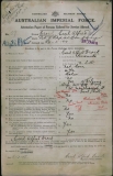 DROCK CECIL ALFRED (attestation paper)
