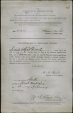 DROCK CECIL ALFRED (attestation paper)