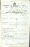 INNES ALEXANDER GEORGE (attestation paper)