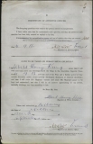 KING ALBERT HENRY (attestation paper)