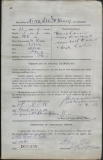 KING ALBERT HENRY (attestation paper)