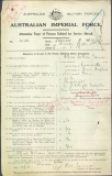 JARMAN ALFRED WILLIAM (attestation paper)