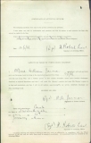 JARMAN ALFRED WILLIAM (attestation paper)