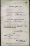 HIBBERT CECIL STANLEY SAMUEL (attestation paper)