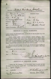 HIBBERT CECIL STANLEY SAMUEL (attestation paper)