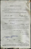 CHALMERS WILLIAM (attestation paper)