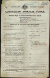 CHISHOLM DOUGLAS (attestation paper)