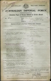 TILLETT JOHN ROWLAND (attestation paper)