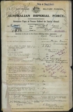 TIDESWELL CYRIL (attestation paper)