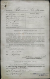 CLARK EDWARD (attestation paper)