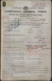 CLARKE ALBERT (attestation paper)