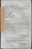 CLARKE ALBERT (attestation paper)