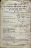 THOMAS HARRY ERNEST (attestation paper)