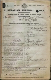 THOMAS TAYLOR (attestation paper)