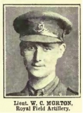 MORTON WILLIAM CATTELL (Roll of Honour, War Illustrated)
