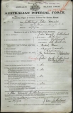 SUTHERLAND JOHN (attestation paper)