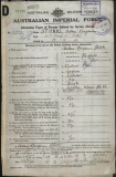 STUBBS ARTHUR BENJAMIN (attestation paper)