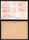 THICKNESSE FRANCIS WILLIAM (medal card)