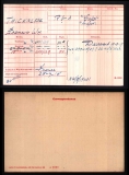 THICKNESSE FRANCIS WILLIAM (medal card)