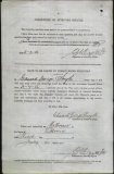 SMYTH EDWARD GEORGE (attestation paper)