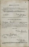 SMITH ALFRED (attestation paper)