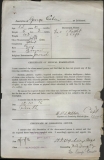 COHEN GEORGE (attestation paper)