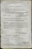 COLLINS LIONEL (attestation paper)