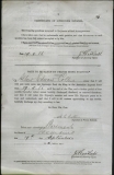 COLLIS ALBERT EDWARD (attestation paper)